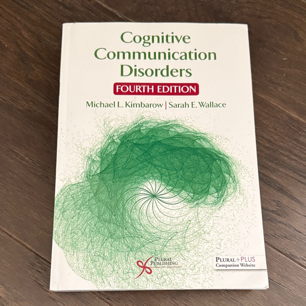 Cognitive Communication Disorders Fourth Edition - Green & White Cover